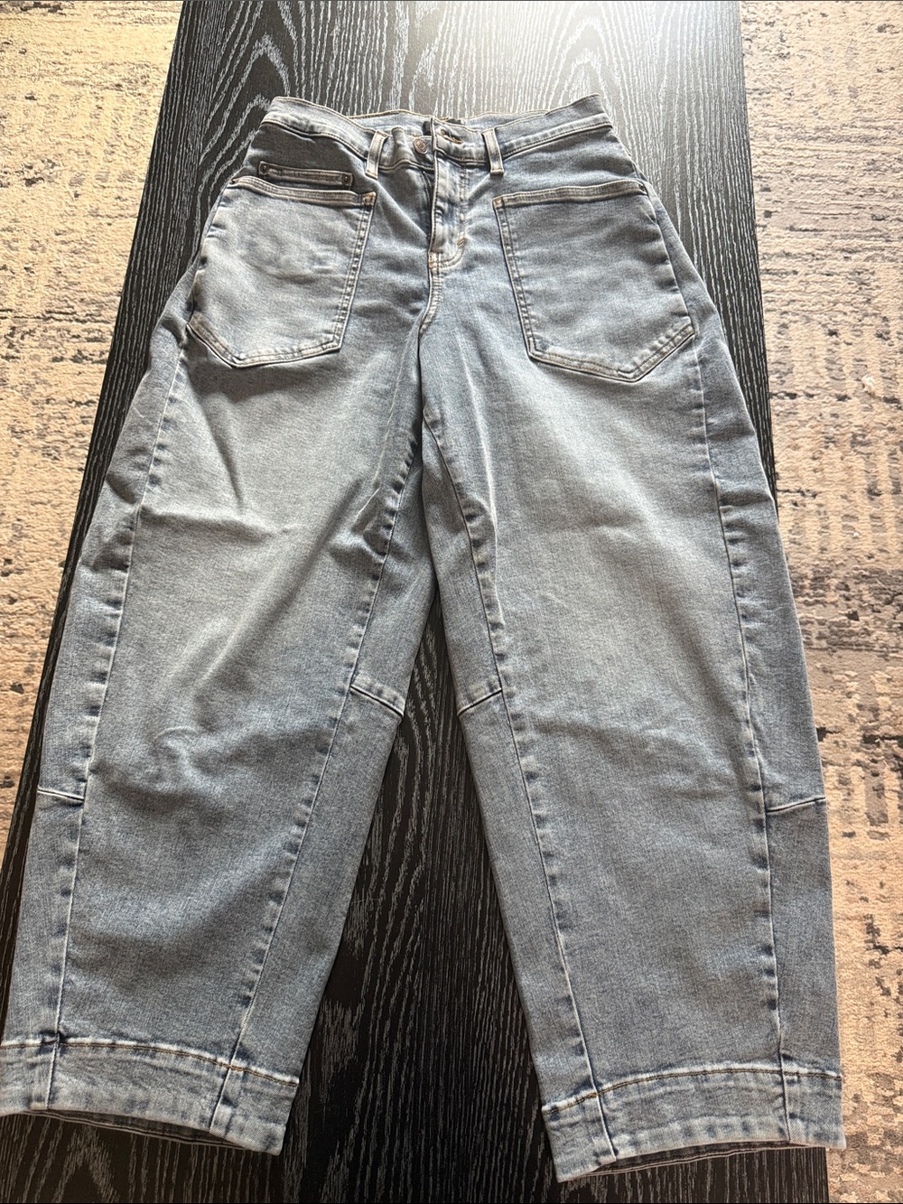 Women’s Ruti High-Rise Cropped Wide-Leg Jeans in Light Blue Wash